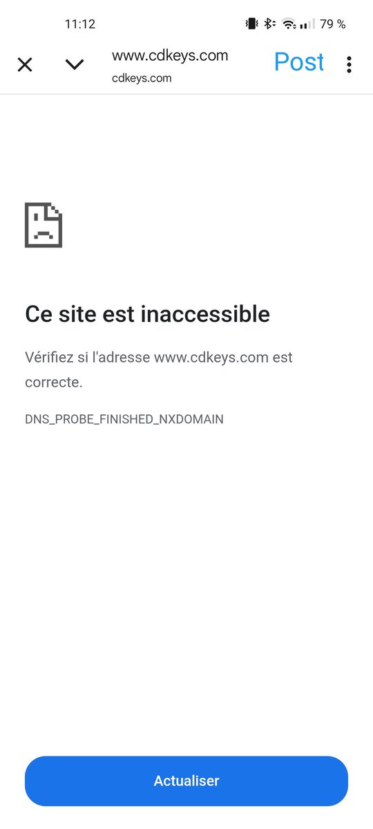 rafik78280's tweet photo. @AlertEtGo Site inaccessible https://t.co/f8SyH32oim
