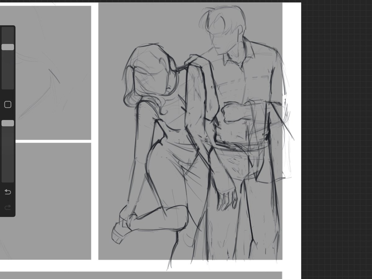 WIP
Announcing a new mini comic! 3 to 4 full-colour pages about James and Mary's first serious (spicy) date💕

#silenthill #SilentHill2 #JamesSunderland 
