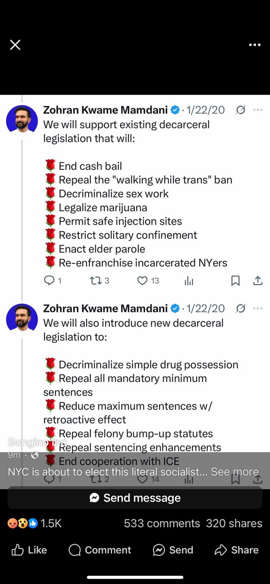 To the citizens of nyc you deserve what is coming.