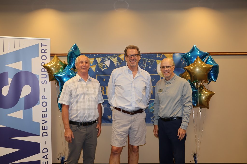 MASALeaders's tweet image. MASA celebrated the retirement of Dr. Doug Hayter, David Luther, and Larry Rowe yesterday in Jefferson City. 🎉Doug &amp;amp; David each served 10 years, and Larry—20! Thank you for your leadership and impact. Your MASA family is proud of you &amp;amp; thankful for your service!