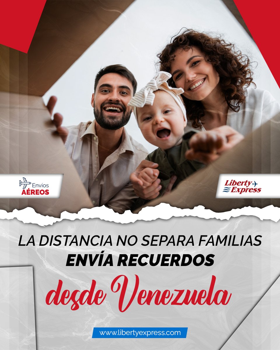 🥰❤️Sorprende a ese ser querido con un paquete lleno de amor, somos tu mejor aliado en cada momento
.
🇺🇸USA
🇨🇱Chile
🇨🇷Costa Rica
🇵🇪Perú
🇩🇴Rep. Dominicana
🇪🇺Comunidad Europea
.
#Exportaciones #Envíos #Traslado #Paquetes #Servicio #Venezuela #LibertyExpress #sorpresa   #enviar