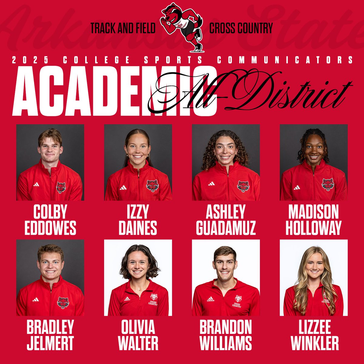 ASTATETRACK's tweet image. Getting it done on the track, in the field, and in the classroom βοΈπ
#WolvesUp