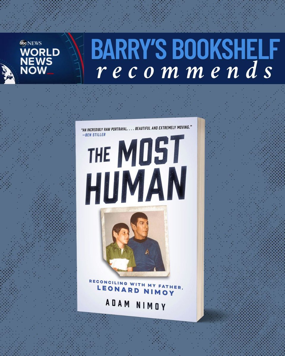 adam_nimoy's tweet image. Thanks Barry's Bookshelf and @abcwnn for recommending THE MOST HUMAN 🖖
facebook.com/watch/?v=16071…