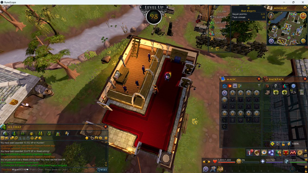 Miguel92398's tweet photo. Call me an illegal logger, because Woodcutting is next to reach 99! I will be streaming in a later date to capture this moment.

So don't miss it!
#Runescape https://t.co/uaTSxhdlzh