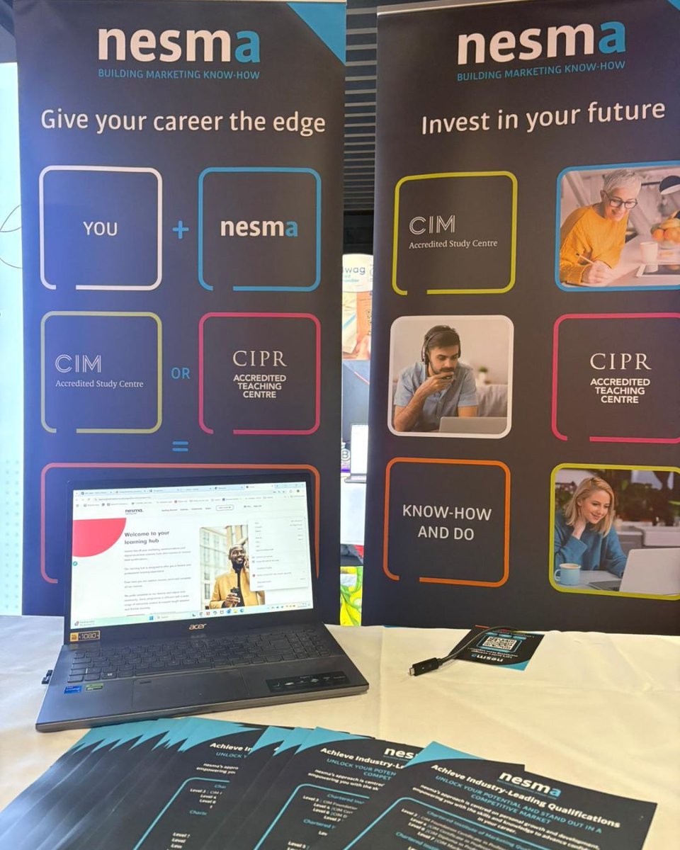 @nesmatraining (@nesmatraining) on Twitter photo Yesterday we attended Marketing Showcase in Manchester!
We love these events as we get to meet so many people keen to build their on their marketing skills!
If you missed us or would like to continue the conversation contact us by phone at 07734 222254 or email hello@nesma.co.uk Yesterday we attended Marketing Showcase in Manchester!
We love these events as we get to meet so many people keen to build their on their marketing skills!
If you missed us or would like to continue the conversation contact us by phone at 07734 222254 or email hello@nesma.co.uk