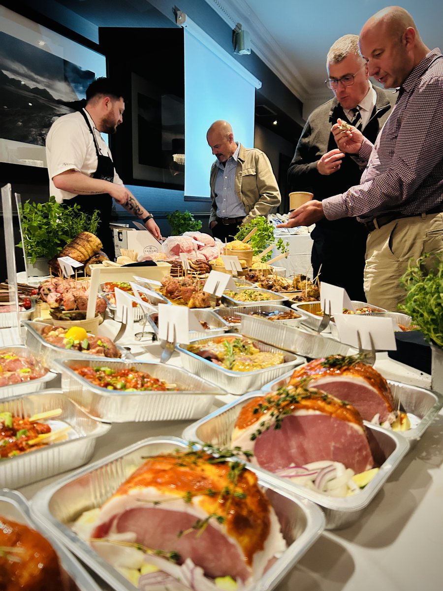We were delighted to join forces with the Scotch Butchers Club and Quality Meat Scotland at an event to showcase the value-add capabilities of Scottish pork. Specially Selected Pork makes excellent value-added products. #MakeItScotch #SpeciallySelectedPork #ScottishBusiness #QMS