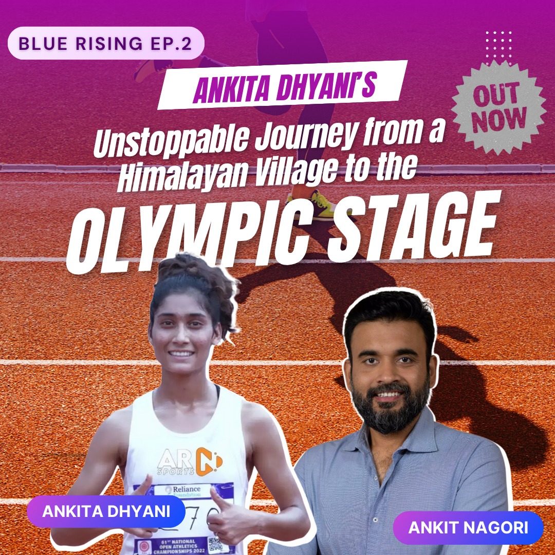 _SimplySport's tweet image. Blue Rising Ep. 2 ft. Olympian Ankita Dhyani 🇮🇳 Hear her inspiring journey to the Olympic stage, first India kit, & more with Ankit Nagori!
Watch now on ISH YouTube: youtu.be/-FhDEFAYGYY
#BlueRising #AnkitaDhyani #AthleteStories #SimplySportFoundation