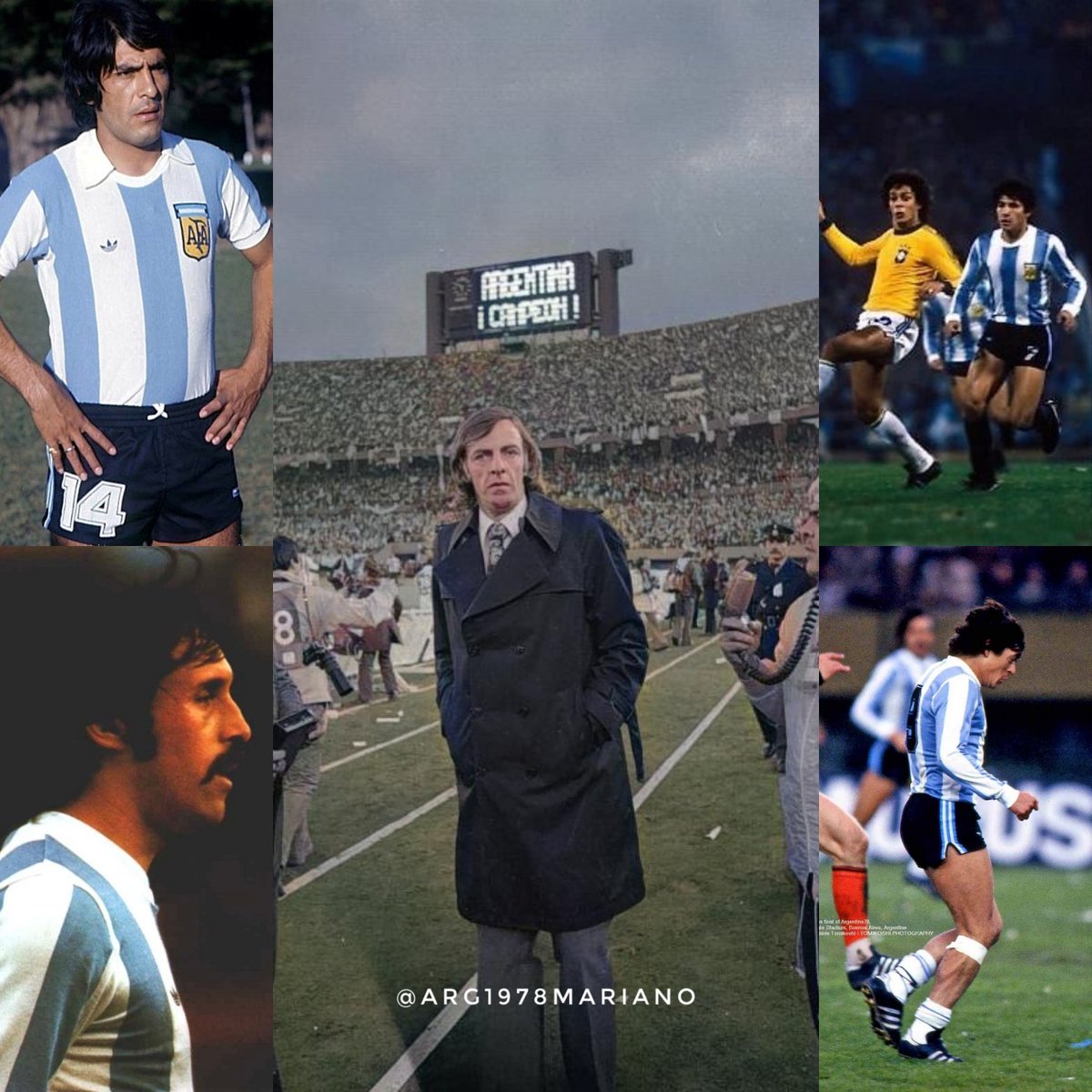Siempre en el recuerdo. Rubén Galván, René Houseman, Leopoldo Jacinto Luque, Luis Galván y el Maestro César Luis Menotti. Héroes de una época dorada. Su legado vive en cada gol, en cada quite, en cada enseñanza y en el corazón del pueblo argentino.