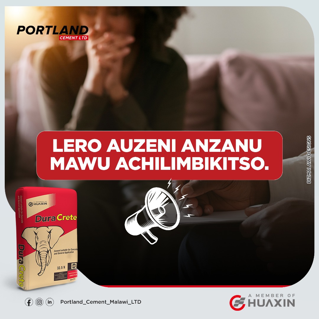 Bizmalawi's tweet image. Tiyeni tilimbikitse anzathu, awuzeni mawu owalimbikitsa pankhani zomangamanga monga nyumba.
More info: bizmalawi.com/listing/portla…
#PortlandCement #DuraCrete #Malawi