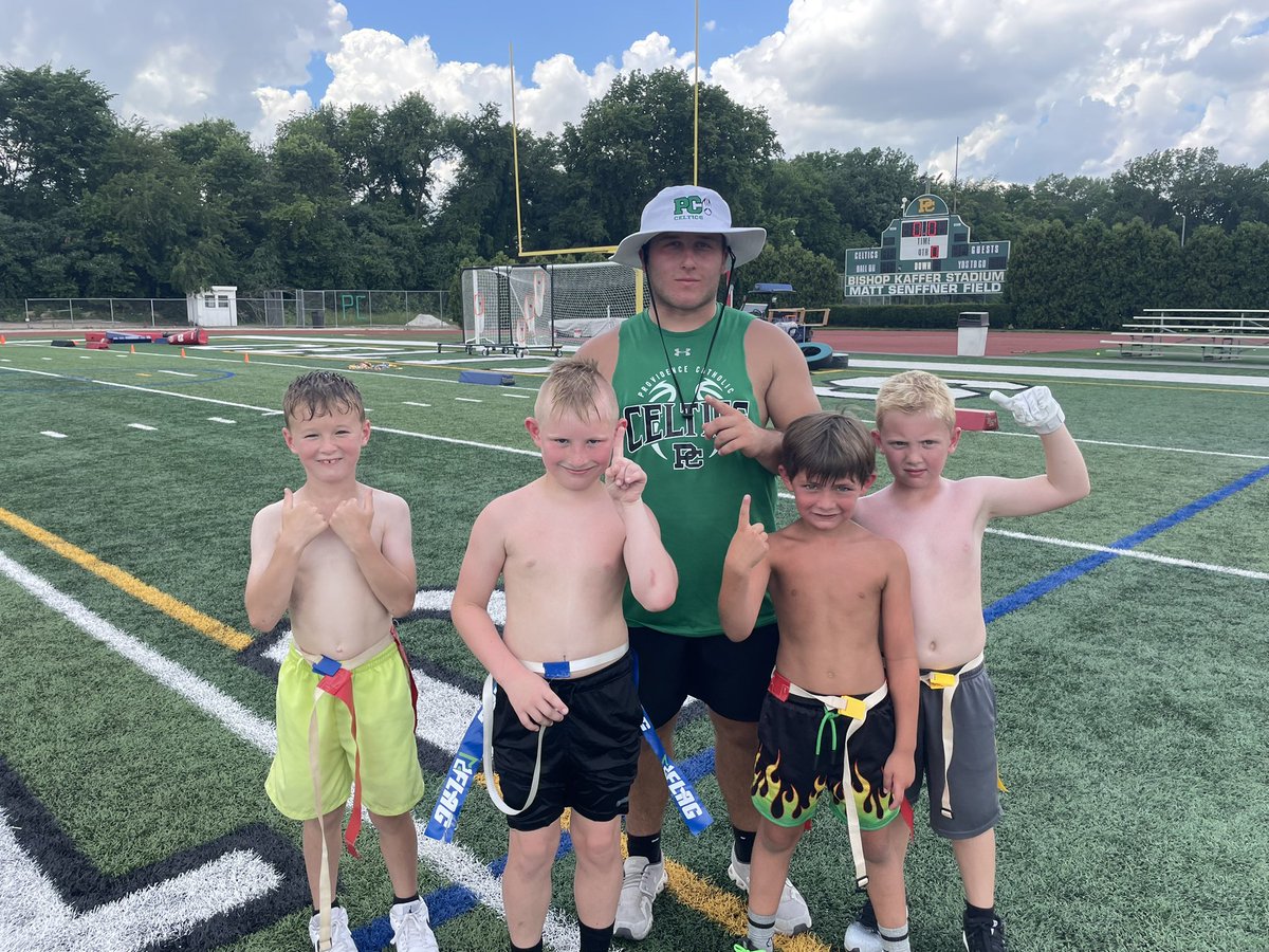 Providence Catholic Football (@celticsfootball) on Twitter photo Day 2 was a huge success! Learning from the best coaches and players. Nothing better than ending camp with Celtic Ball!!!! 🏈 ☘️
<a href="/ProviAthletics/">Providence Catholic Athletics</a> <a href="/PCHS_Celtics/">Providence Catholic</a> <a href="/Tyler_Plantz/">Tyler Plantz</a> Day 2 was a huge success! Learning from the best coaches and players. Nothing better than ending camp with Celtic Ball!!!! 🏈 ☘️
<a href="/ProviAthletics/">Providence Catholic Athletics</a> <a href="/PCHS_Celtics/">Providence Catholic</a> <a href="/Tyler_Plantz/">Tyler Plantz</a>
