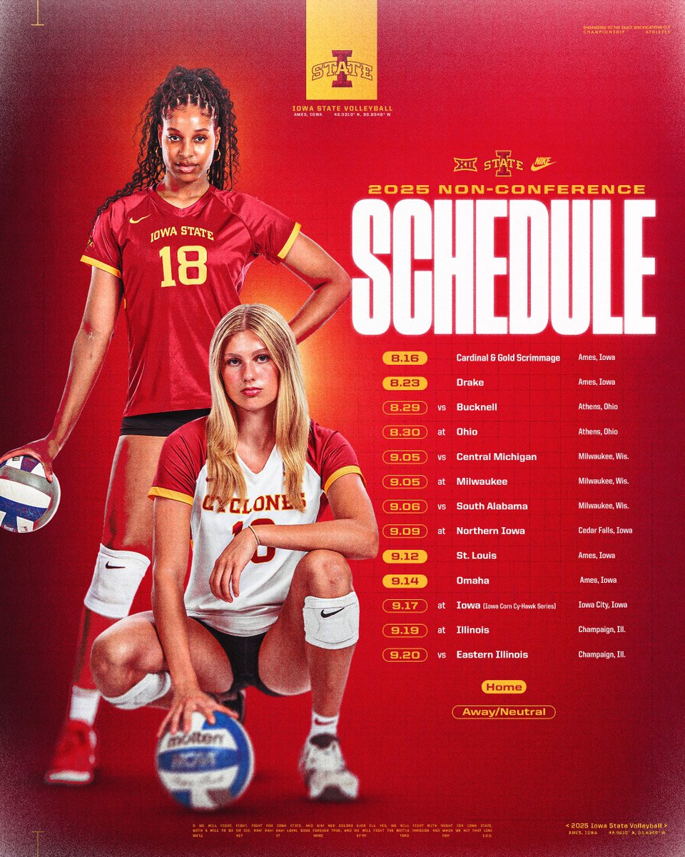 CycloneVB's tweet image. The 2025 schedule is complete.
tinyurl.com/2ytmyuq2