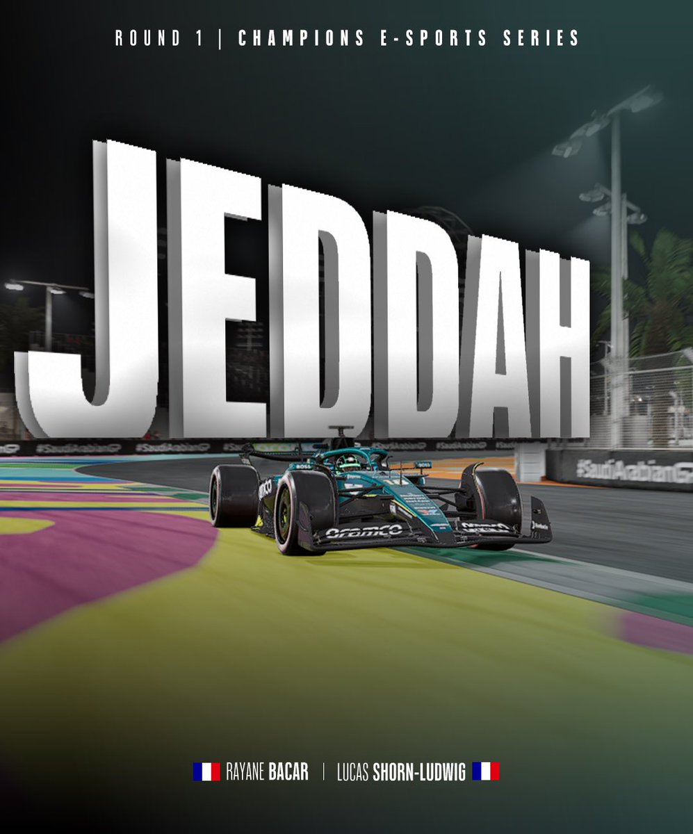 🚦RACE DAY • <a href="/CES_F1/">Champions Esports Series</a> 🇸🇦
 
👥 Line-up : 
▫️<a href="/Rayane_bcr33/">Rayane</a> 
▫️<a href="/RSC_LucasSL/">RSC_Lucas</a> 

First race of the season, good luck! 💪