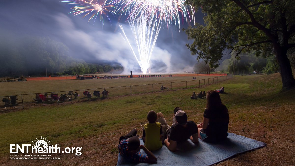 BeENTsmart's tweet photo. The sounds of #Summer—concerts, fireworks, motorcycles, sirens, and firearms—can range from 95 to 150 decibels and can be especially dangerous for kids and teens. Learn how to protect your children https://t.co/d7pSQK74j1 https://t.co/ieHDtjRzc7
