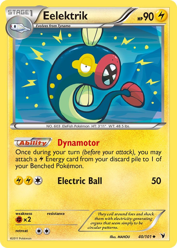 RealJohnWalter's tweet image. One of these cards has been given an errata and is legal to play in the Standard format. The other is Eelektrik.