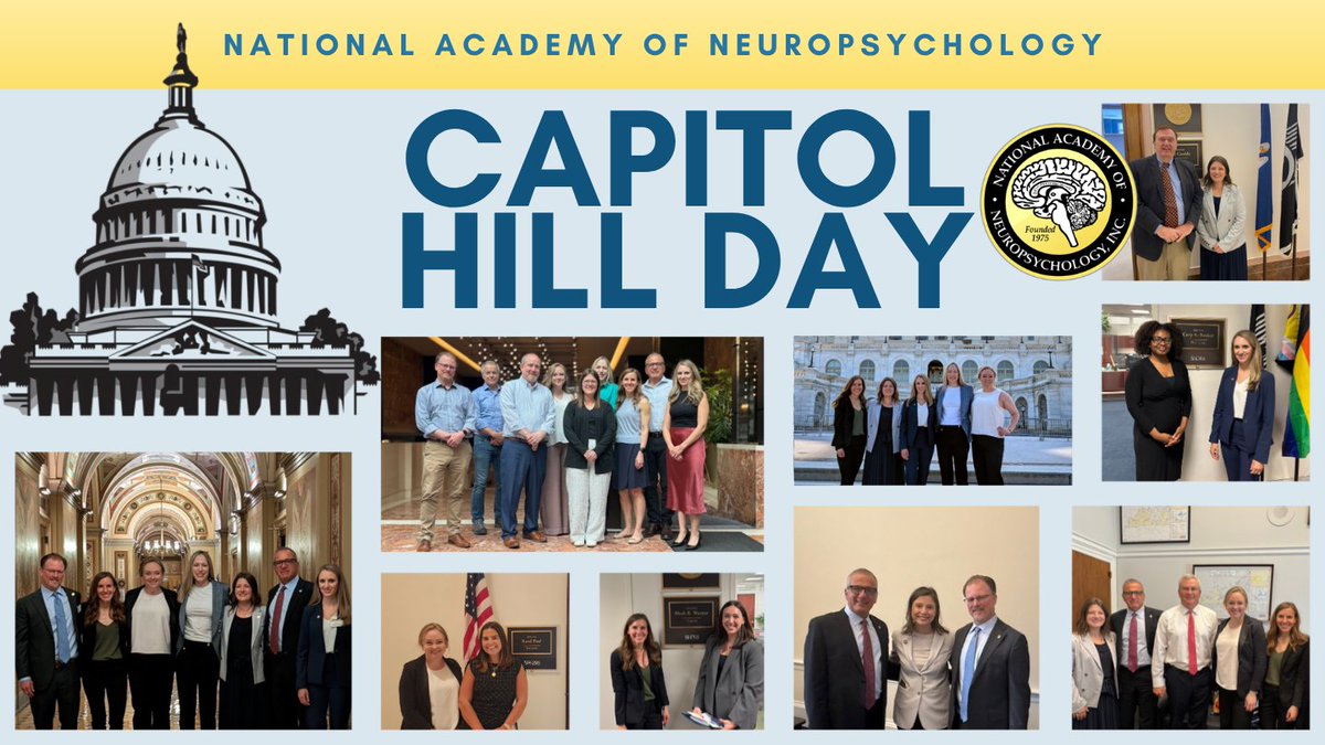 This year’s Day on the Hill marked a bold step forward in advocating for brain health &amp; the future of neuropsych. NAN leadership met with 43 congressional offices, championing increased access to neuropsych services, improved reimbursement rates &amp; more.

nanonline.org/Nanweb/AboutNA…