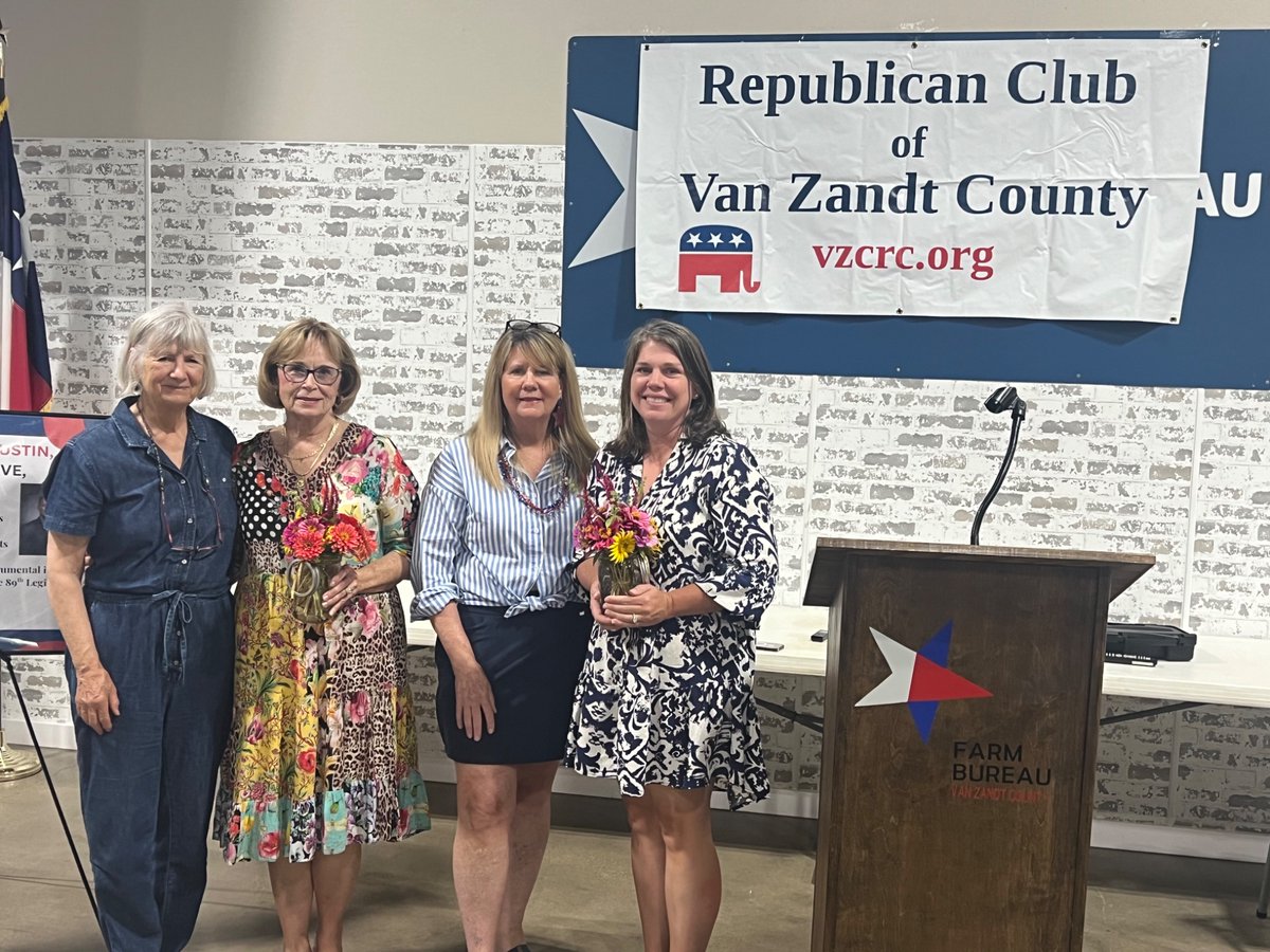 BrentMoneyTX's tweet image. Monday night was a full house at the Republican Club of Van Zandt County, where Senator Bob Hall and I gave a recap of the 89th legislative session. I’m incredibly grateful to share a county with a stalwart conservative like Senator Hall. He’s been a leading voice on many key…