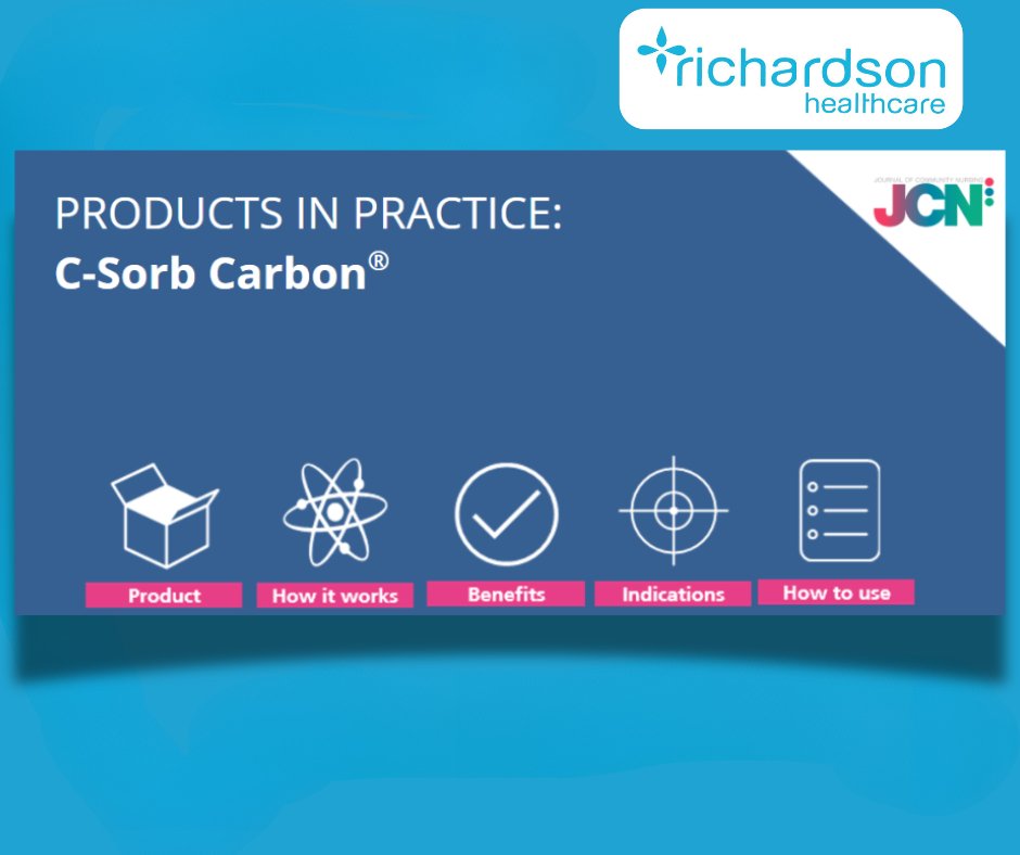 Stay on top of your CPD! Complete our free e-learning module on C-Sorb Carbon® and download your revalidation certificate. 👉 Start learning here: jcn.co.uk/course/product… #CPDTime #CommunityNursing #WoundMalodour