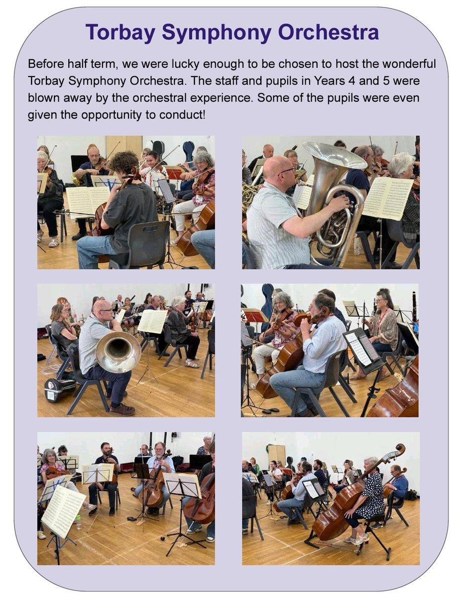 A write-up in the Oldway Primary School (Paignton) Newsletter