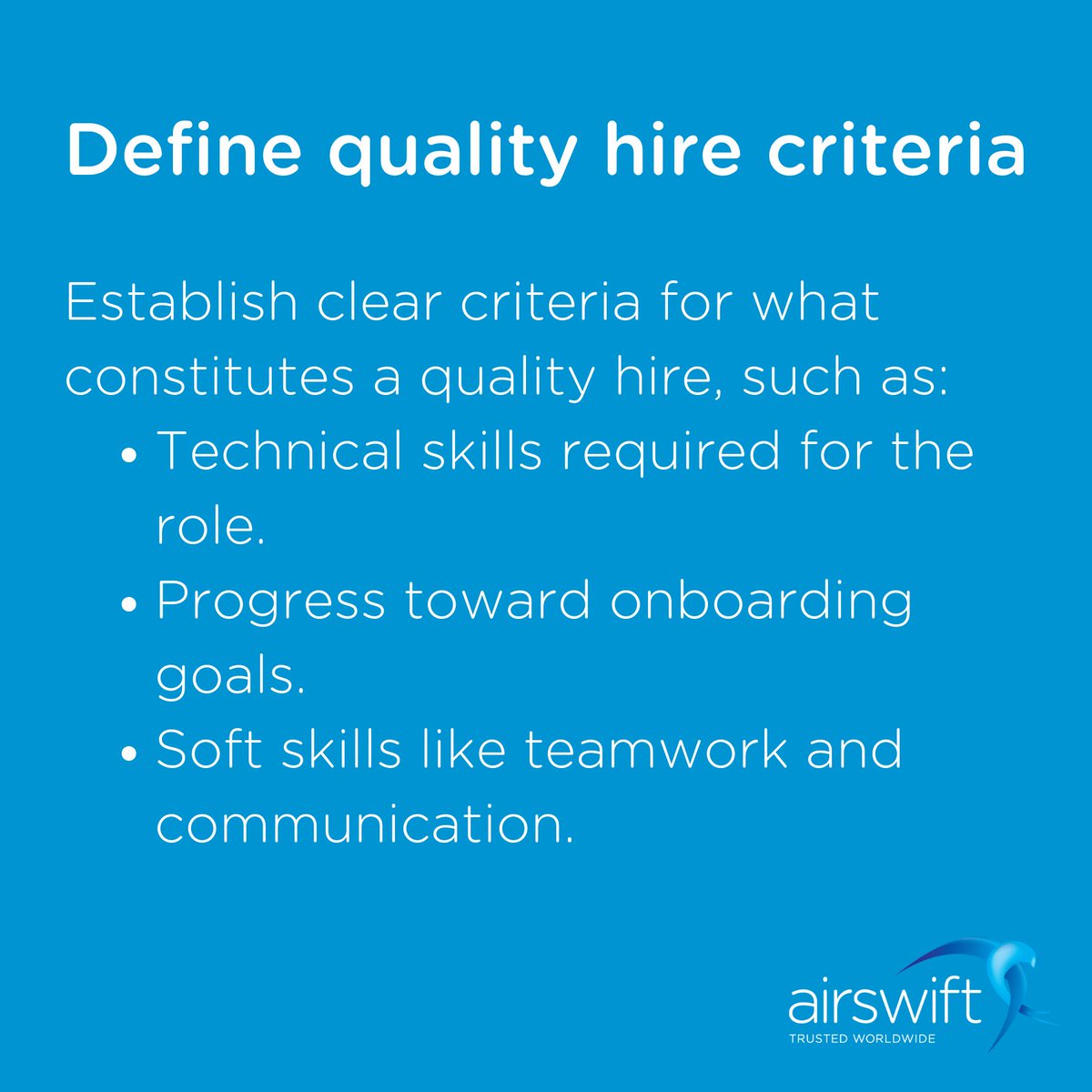 weareairswift's tweet image. By focusing on #EmployeeLifetimeValue (ELTV), companies can assess the financial impact of their hires through key metrics like employee productivity, retention rates, and revenue per employee.

Learn more about ELTV here: hubs.ly/Q03sBHLG0

#QualityHire #WeAreAirswift