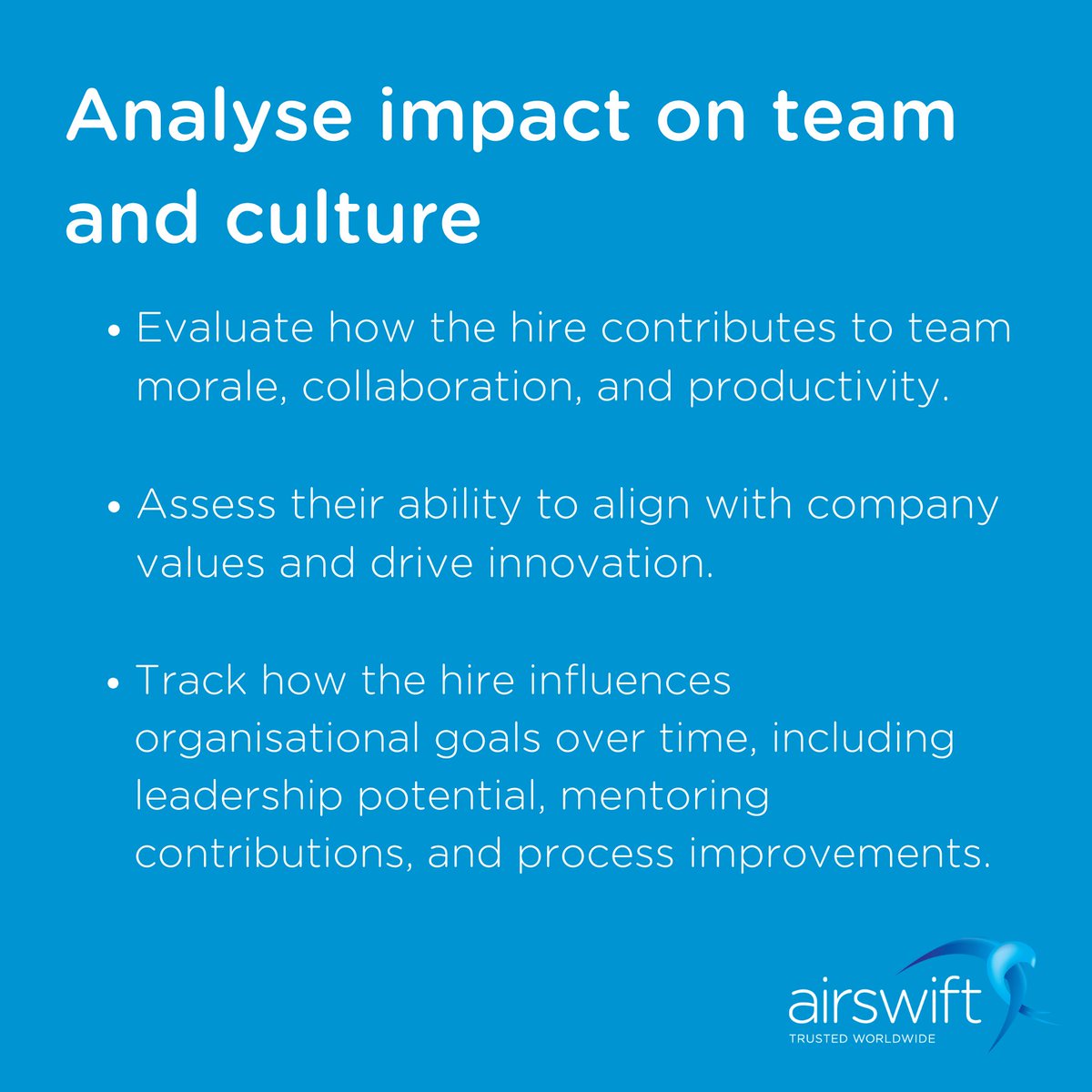 weareairswift's tweet image. By focusing on #EmployeeLifetimeValue (ELTV), companies can assess the financial impact of their hires through key metrics like employee productivity, retention rates, and revenue per employee.

Learn more about ELTV here: hubs.ly/Q03sBHLG0

#QualityHire #WeAreAirswift