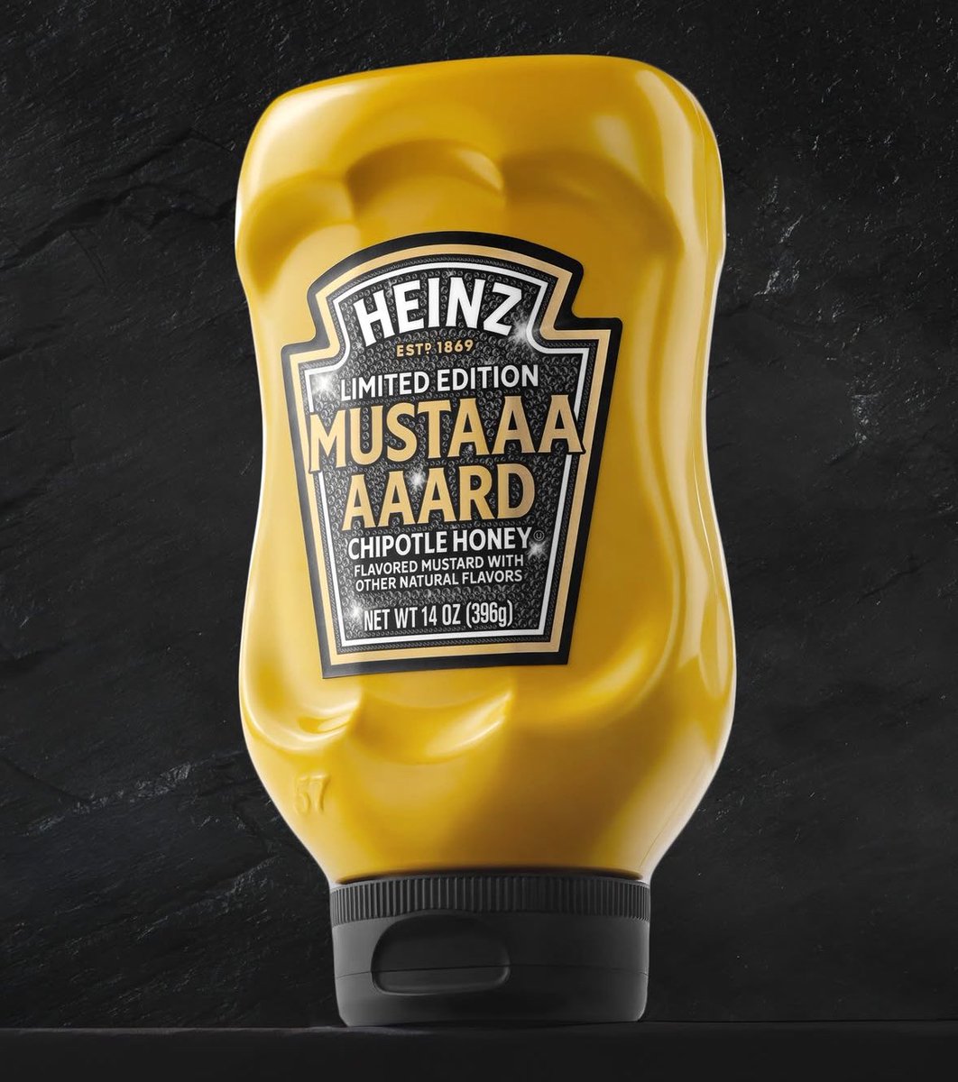 nfr_podcast's tweet photo. MUSTARD x HEINZ

MUSTAAAAAARD
CHIPOTLE HONEY

🚨JULY 2025🚨 https://t.co/EvLZtalOyU