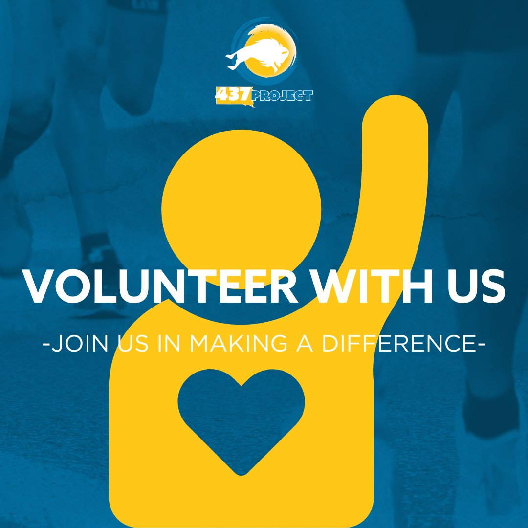 Did you know...? 

The 437 Project relies on volunteers from across the state to support this enormous effort. Click the link below if you'd like to be part of it all! 

the437project.org/volunteer-now/