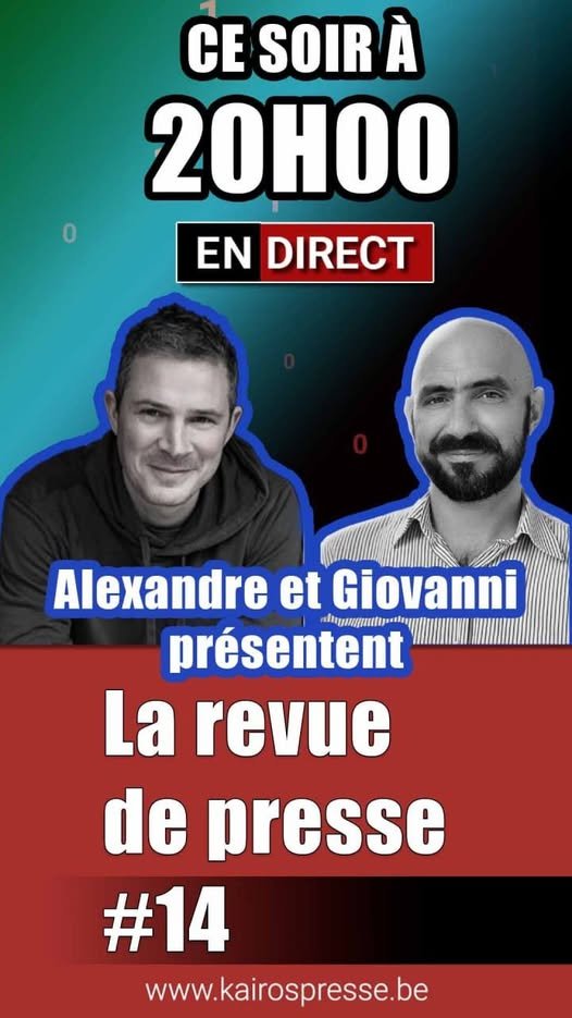 Alexandre Penasse (@kairos_presse) on Twitter photo 