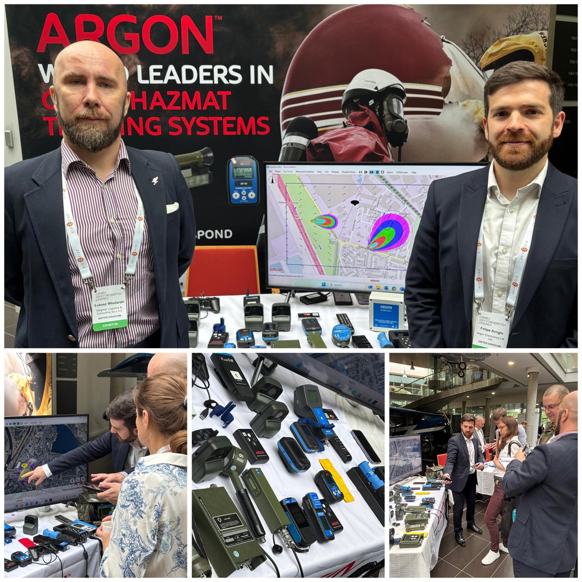 📷Meet the Argon team today at CBRNe Convergence Europe in 🌎 Poznan, Poland at📍 Booth 17.

#CBRNeConvergenceEurope #HighIntensityCBRN #CBRNeWorldmagazine #CBRNe #ArgonElectronics #MegmarLogisticsAndConsulting