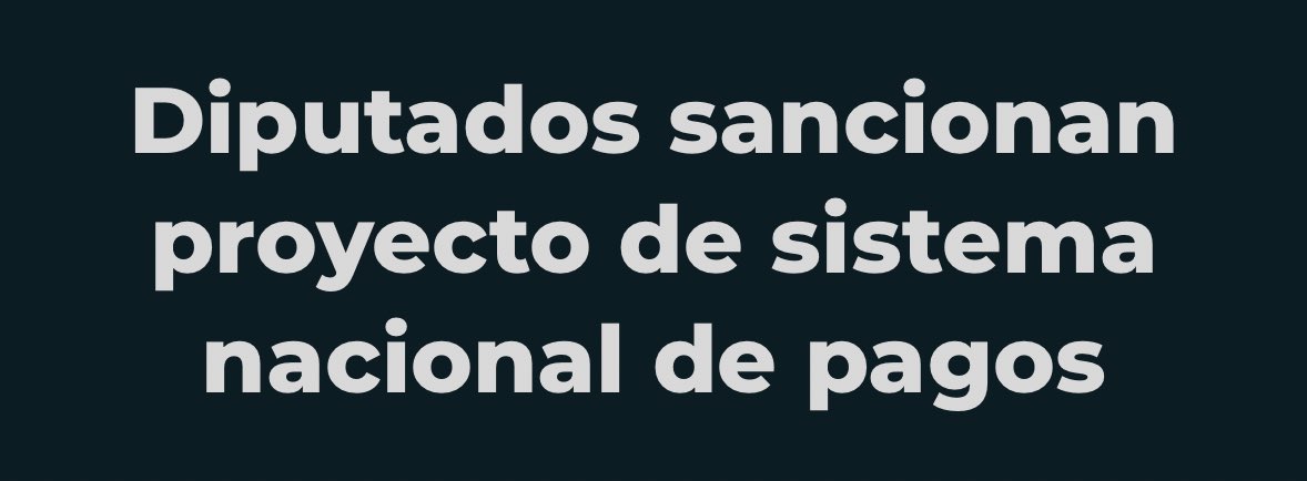 criptoboi's tweet photo. ¿Qué busca el Proyecto de Ley del Sistema Nacional de Pagos en 🇵🇾? ¿Y qué no busca?
Por qué este proyecto podría cambiar cómo pagamos en Paraguay (pero no, PayPal no llega aún).
👇 https://t.co/BW51WWRBS5