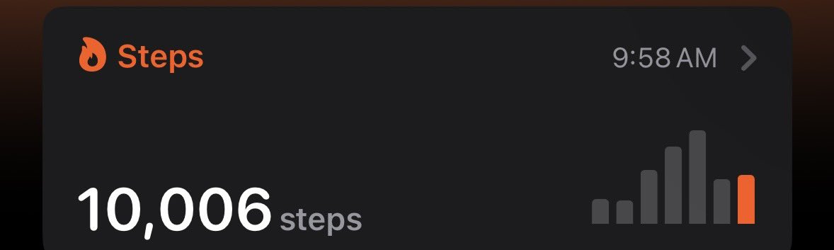 10k steps by 10am

This is the way