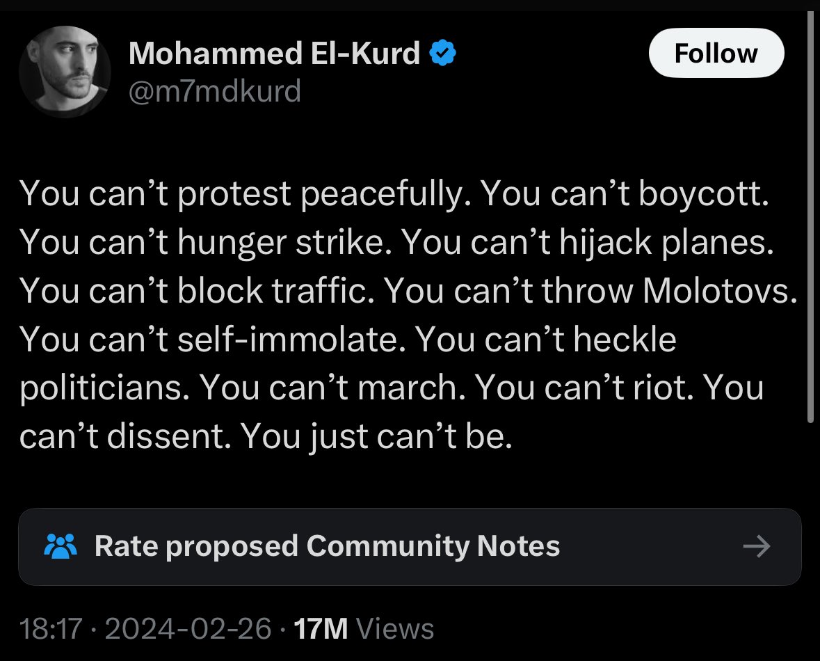 Remember Mohammed said it’s a Palestinian right of being to hijack planes… congrats on your primary, New York. The intifada has officially, outspokenly, returned nearly 24 years later.