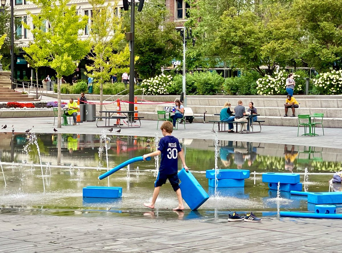 Downtown Cleveland (@downtowncle) on Twitter photo Good news - the power is back on at <a href="/CLEPublicSquare/">CLE Public Square</a>, and so is the Splash Pad! ⛲️ Relax by the water, bring your family to play, and enjoy downtown’s central gathering space on these warm summer days. The Splash Pad operates daily from 6am-midnight. 😎 Good news - the power is back on at <a href="/CLEPublicSquare/">CLE Public Square</a>, and so is the Splash Pad! ⛲️ Relax by the water, bring your family to play, and enjoy downtown’s central gathering space on these warm summer days. The Splash Pad operates daily from 6am-midnight. 😎