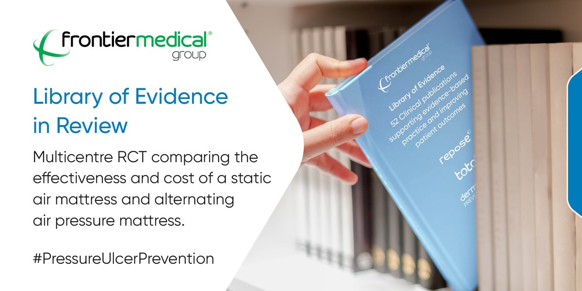 FrontierMedicalGroup (@fmg_group) on Twitter photo Is high-tech always better? A review of the 2019 START Study shows that reactive air systems are more effective than alternating pressure systems in preventing pressure ulcers. Here are insights from this study involving 308 nursing home residents: eu1.hubs.ly/H0lgg600 Is high-tech always better? A review of the 2019 START Study shows that reactive air systems are more effective than alternating pressure systems in preventing pressure ulcers. Here are insights from this study involving 308 nursing home residents: eu1.hubs.ly/H0lgg600