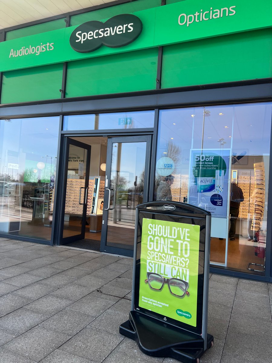 Your eye health is their top priority! 👀

Whether you're due for a check-up or looking for a stylish new pair of glasses, <a href="/Specsavers/">Specsavers</a> is here for you.
Book your appointment today and see the difference!

#Vangarde #VangardeShoppingPark #Specsavers #EyeHealth #Eyecare #SeeClearly