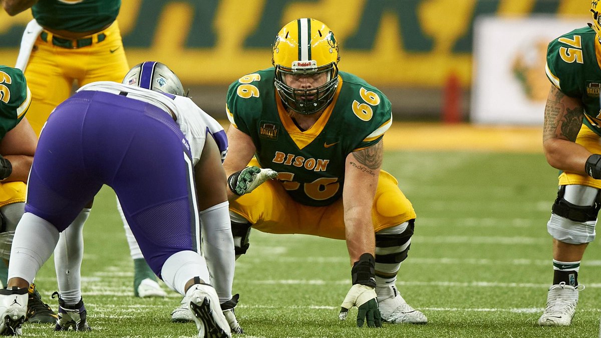 jsteck65's tweet photo. In 66 days @NDSUfootball starts the 2025 season, Bison Nation! He was a former member of the #Rams who played nasty from whistle to whistle. Off the field, he's the kindest person I've ever met. Now in the UFL, @jense011!! #LetsGoBison #HornsUp🤘 #KHCO #BisonFBCountdown https://t.co/tuv5AB1U0B