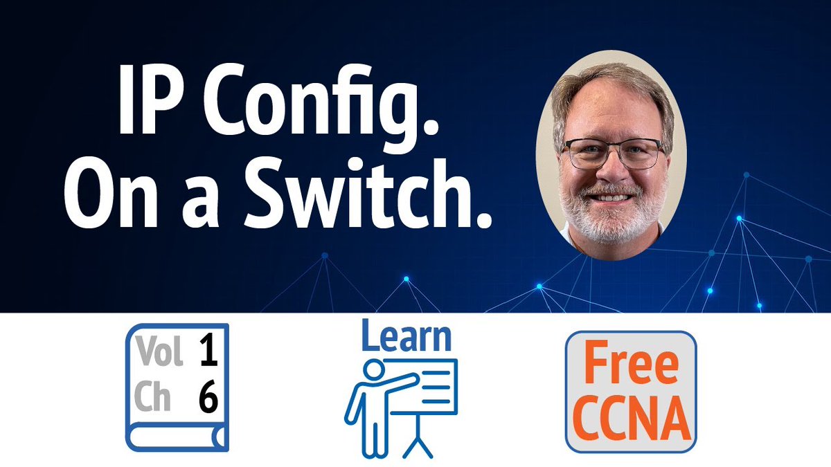 The dreaded VLAN interface on a switch - what is it, how does it work, and what number should you use? It’s a topic we all need to tackle along the #CCNA journey, and it’s honestly a little tricky. Today’s video addresses it head-on, discussing the topic in the context of