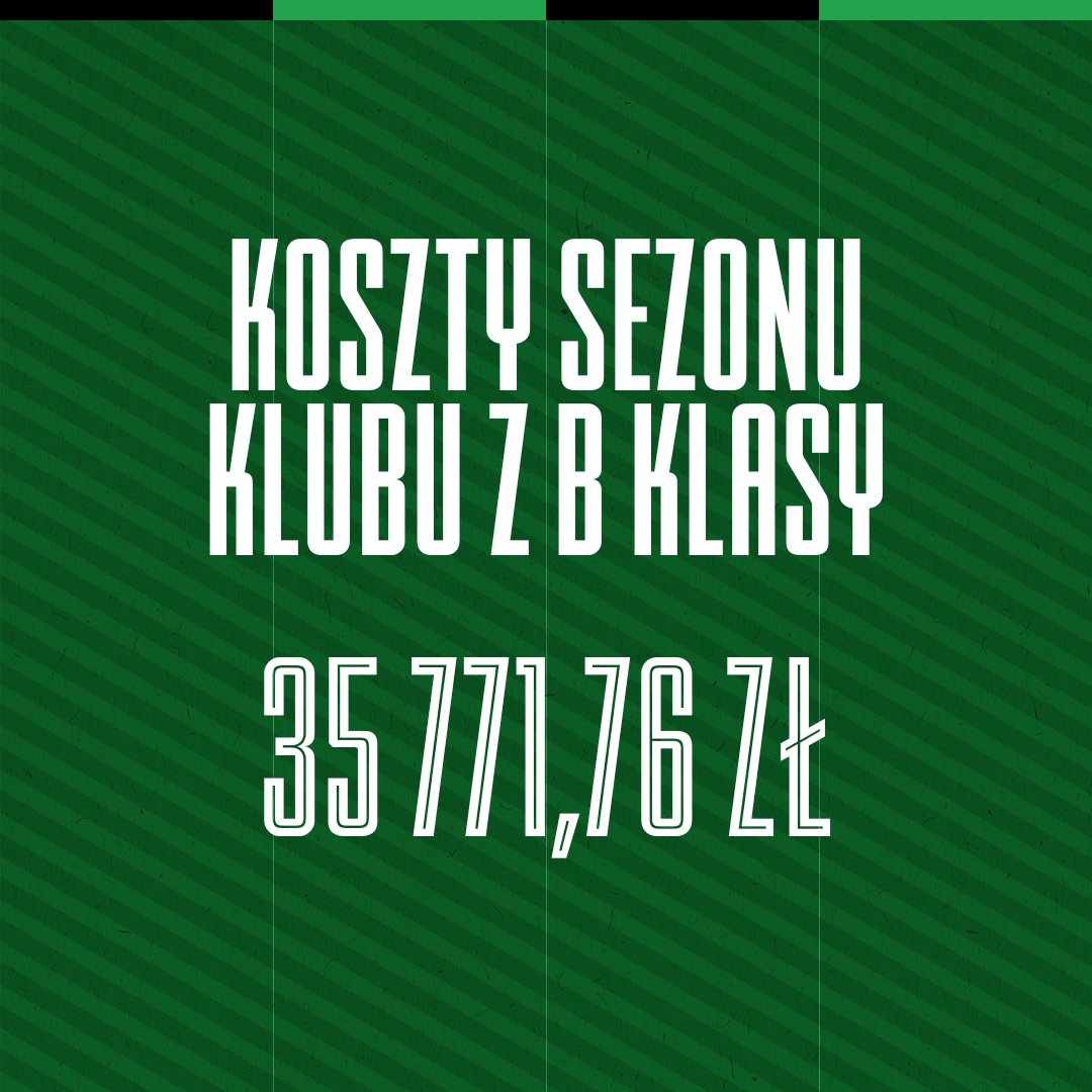 Koszty sezonu nowego klubu w Polskiej B klasie. Jak to się ma do esportu?

W tym stroje, treningowe rzeczy, sędziowie, busy, licencje i wiele innych.