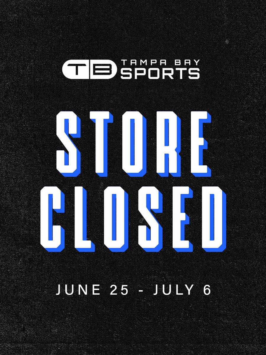 The store will be closed starting today and will reopen on July 7th at noon!