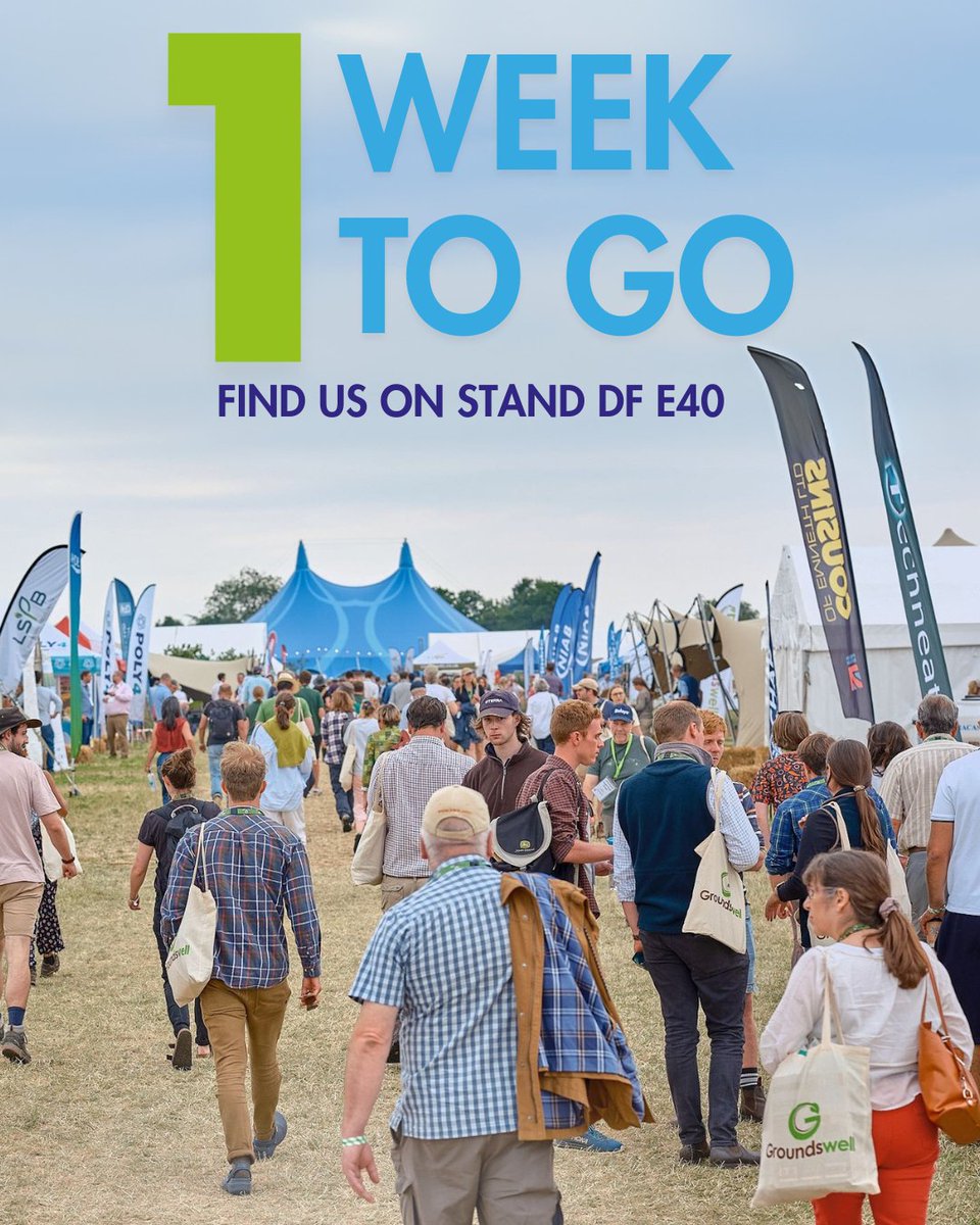 As we head to #Groundswell2025, back by popular demand is soil expert Joel Williams. Catch him daily at 11am on our Stand DF E40, dive into soil health and why the future of farming has to start below ground. 

🔗Missed last years collab? Watch here:

youtube.com/watch?v=YFtbD3…