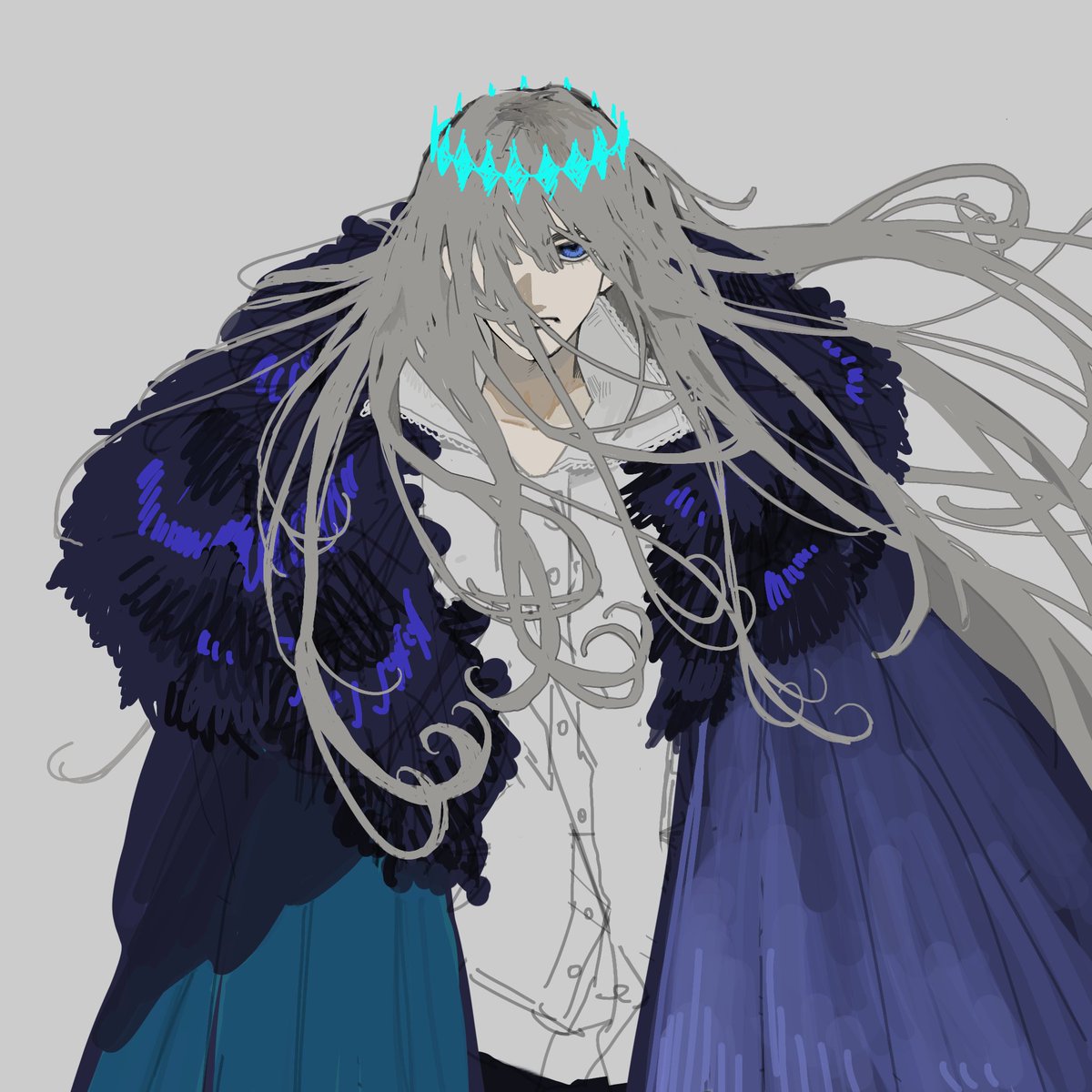 CY_110V's tweet image. #FGO️ #オベロン
내 그림체를 확인하는 법! 장발 오베론을 그리기 어쩌고 입니다🥰