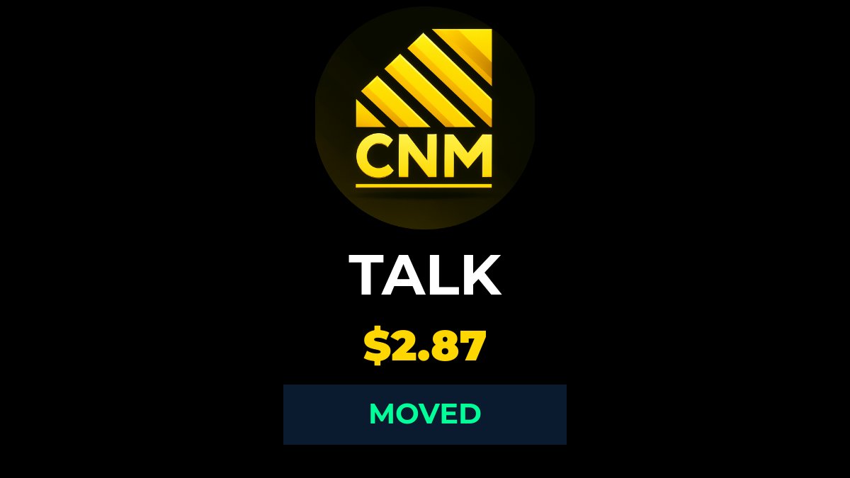CoachNickMoney's tweet image. 🚀 $TALK exploded past resistance! 📈 Volume surged 💥 with RSI signaling momentum. Bulls are charging! 🔥 #TalkTech #ChartWatch #StocksInMotion