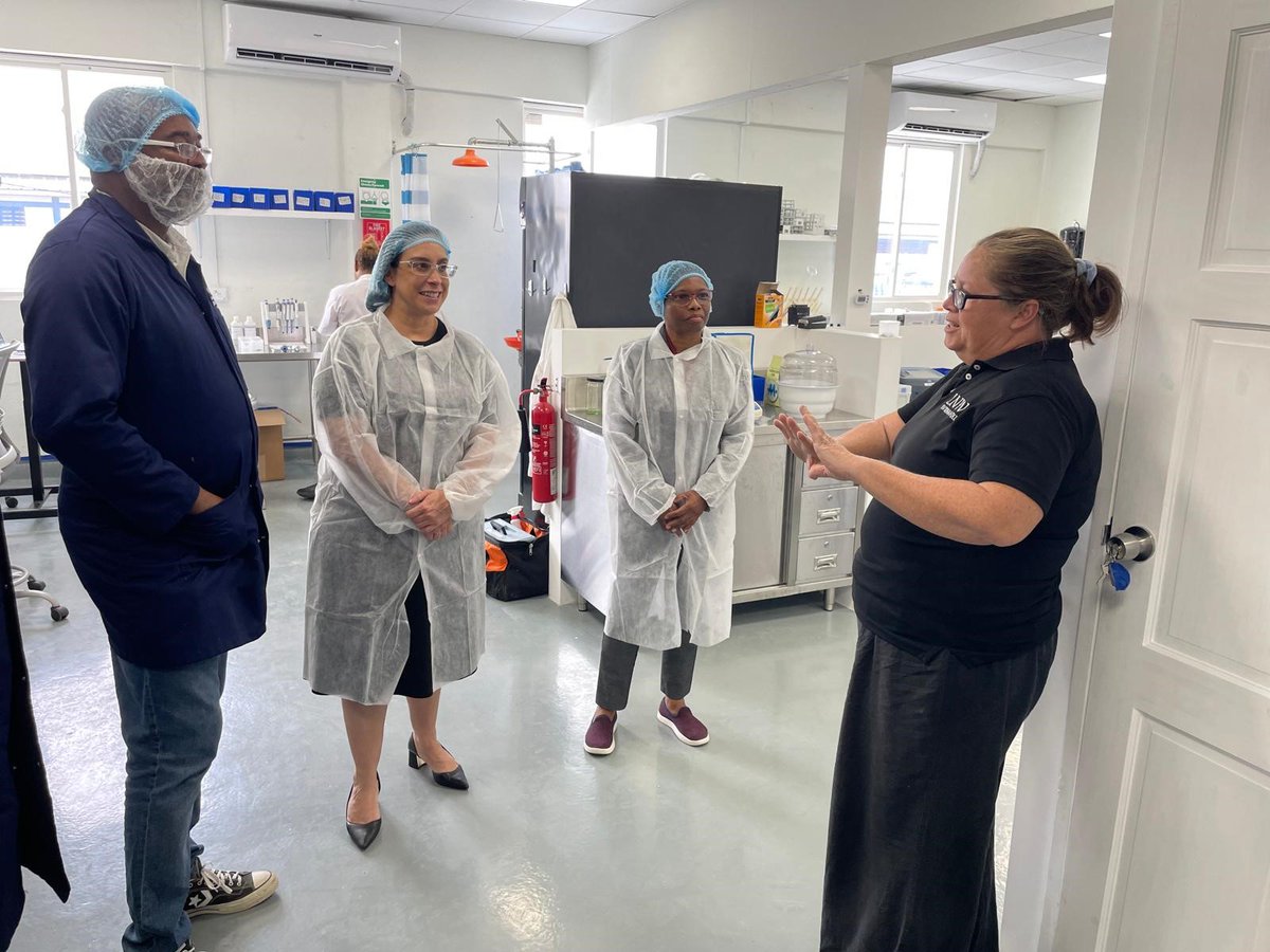 Canada in Barbados and the OECS (@canhcbarbados) on Twitter photo .<a href="/bhwills/">Brenda Wills</a> & the trade team enjoyed their tour of the International Food Science Center with <a href="/exportbarbados/">exportbarbados</a>. The Center allows local food processors to manufacture products to international standards. And they sampled delicious products being processed and packaged on site! .<a href="/bhwills/">Brenda Wills</a> & the trade team enjoyed their tour of the International Food Science Center with <a href="/exportbarbados/">exportbarbados</a>. The Center allows local food processors to manufacture products to international standards. And they sampled delicious products being processed and packaged on site!