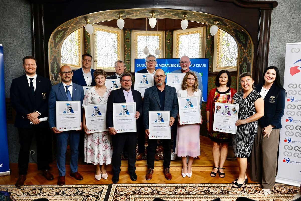 🔝 Moravskoslezský kraj je jedním z 33 regionů na světě, který poskytuje špičkovou péči pacientům s mrtvicí. 🧠

💙 Díky včasné pomoci a skvělé spolupráci nemocnic a krajské záchranky jsme získali prestižní ocenění Angels Region.

🌍Je to důkaz, že naši záchranáři, lékaři a
