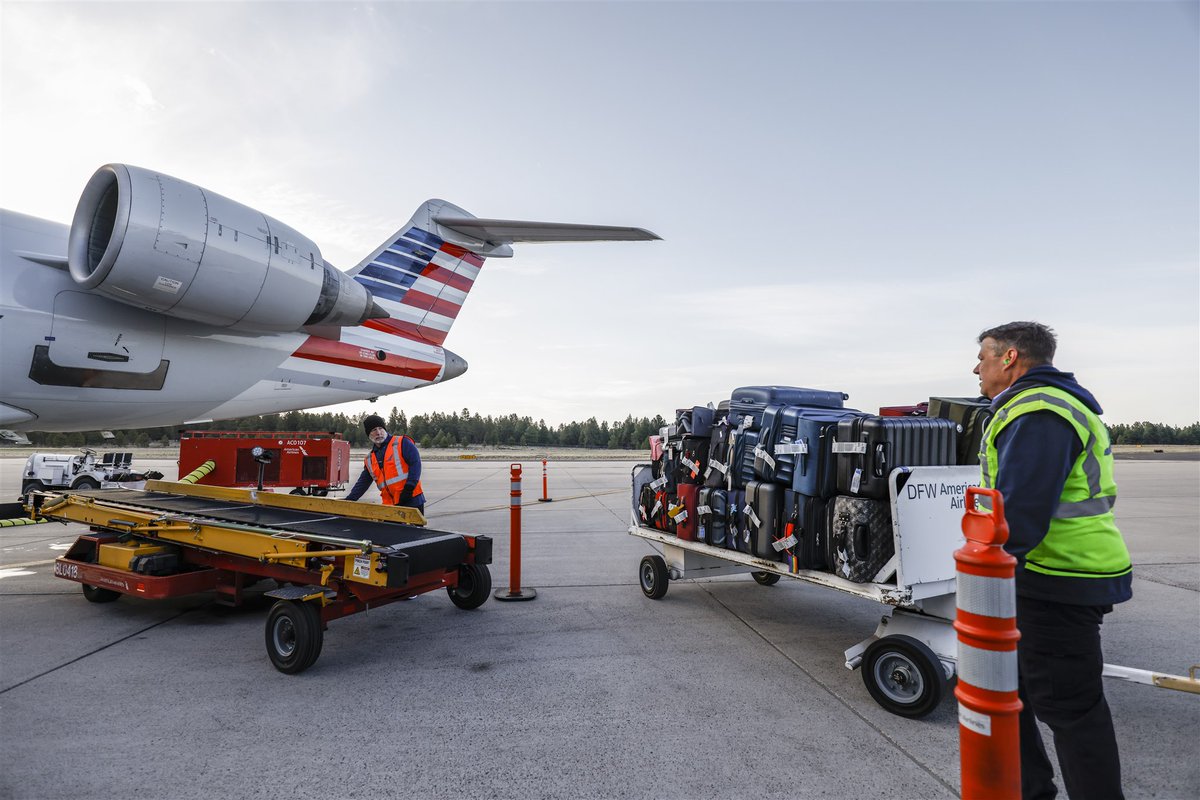 FlyFlagstaffAZ's tweet image. Happy Airport Workers Day! Today we celebrate the incredible team that keeps air travel safe, smooth, and on schedule. Thank you to everyone at FLG for your dedication and hard work! ✈️👏
#AirportWorkersDay2025 #FlyFlagstaffAZ
