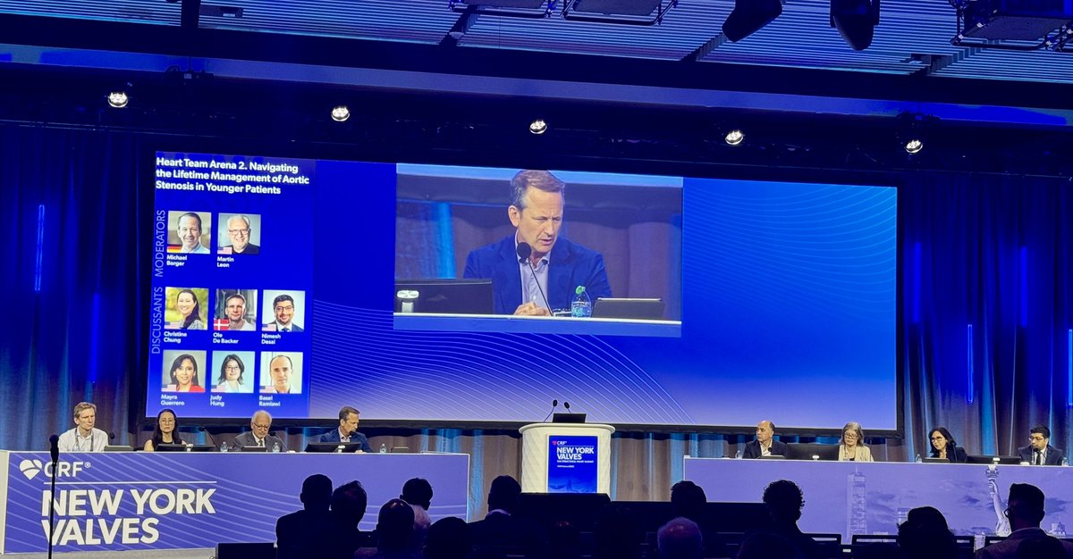 crfheart's tweet photo. The energy is high and #NYValves2025 is in full swing! 🙌 All theaters are buzzing with world-class education, live cases, and groundbreaking science. https://t.co/RTyFWsZjO3