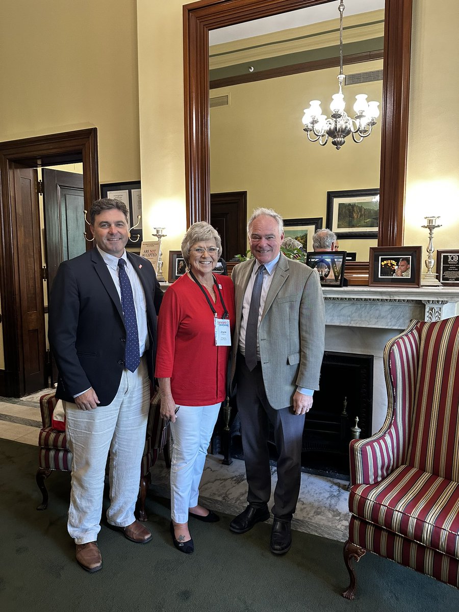 Jim Dau (@jdau1) on Twitter photo Thanks to @TimKaine and his great team for talking with <a href="/AARPVa/">AARP Virginia</a> about making sure Virginians can get needed health care and put food on the table for themselves and their families. #AARPontheHill
<a href="/Gran2four/">Joyce E Williams</a> Thanks to @TimKaine and his great team for talking with <a href="/AARPVa/">AARP Virginia</a> about making sure Virginians can get needed health care and put food on the table for themselves and their families. #AARPontheHill
<a href="/Gran2four/">Joyce E Williams</a>