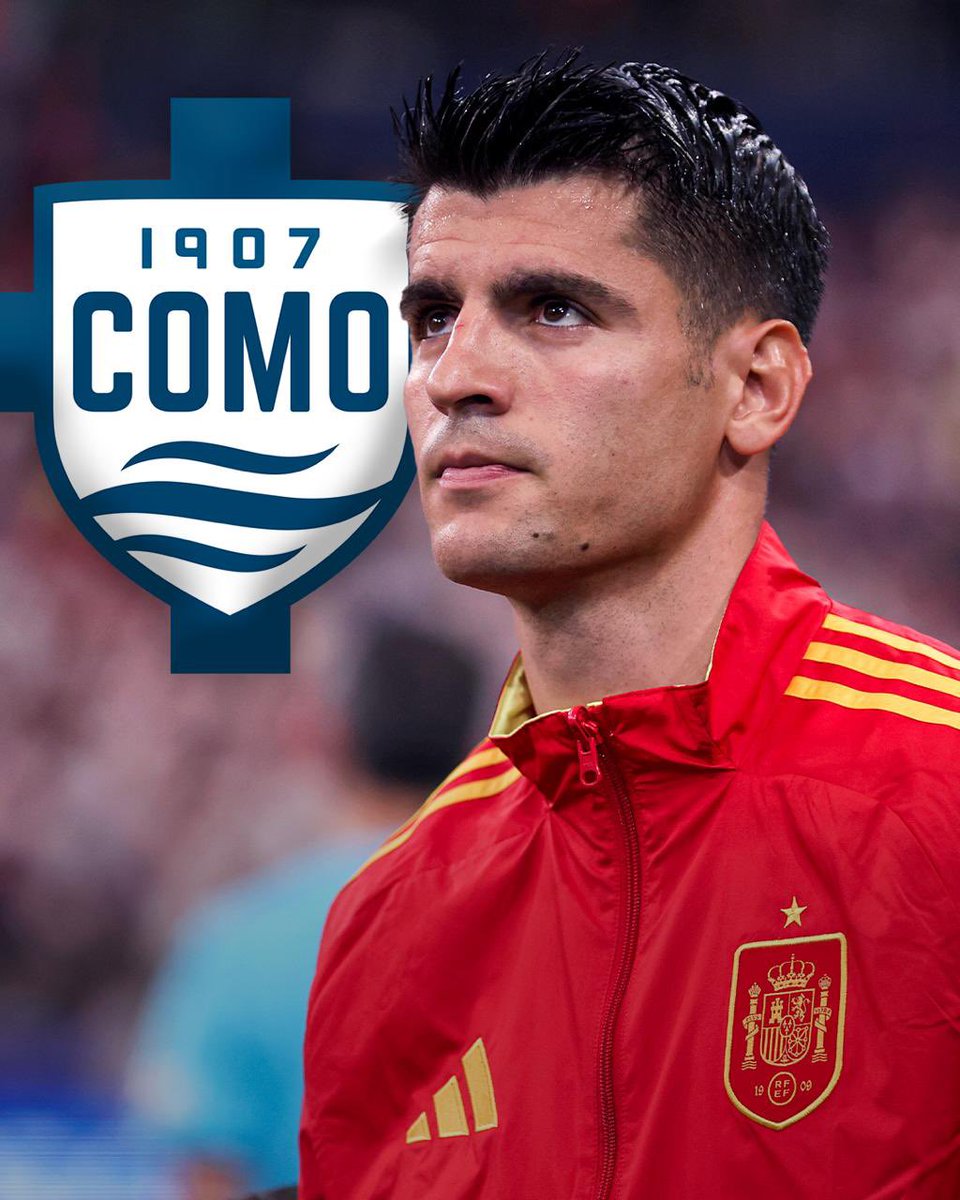 🚨🔵 Álvaro Morata has already said 𝐲𝐞𝐬 to Como project, he’s open to the move with plans to leave Galatasaray.

Formal talks to follow between AC Milan and Galatasaray about exit conditions… 

…and Como are on it, waiting for deal details in order to proceed club to club.