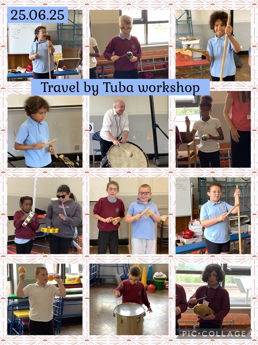 Travel by Tuba <a href="/StradbrokePri/">@StradbrokePrimary</a> 🥁🎶