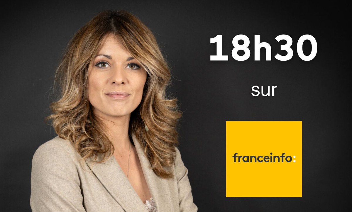 MaudBregeon's tweet image. À ce soir ! @franceinfo
