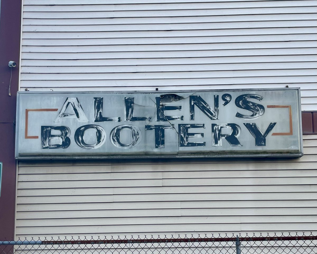 Bootery is a great word that you don’t see enough these days